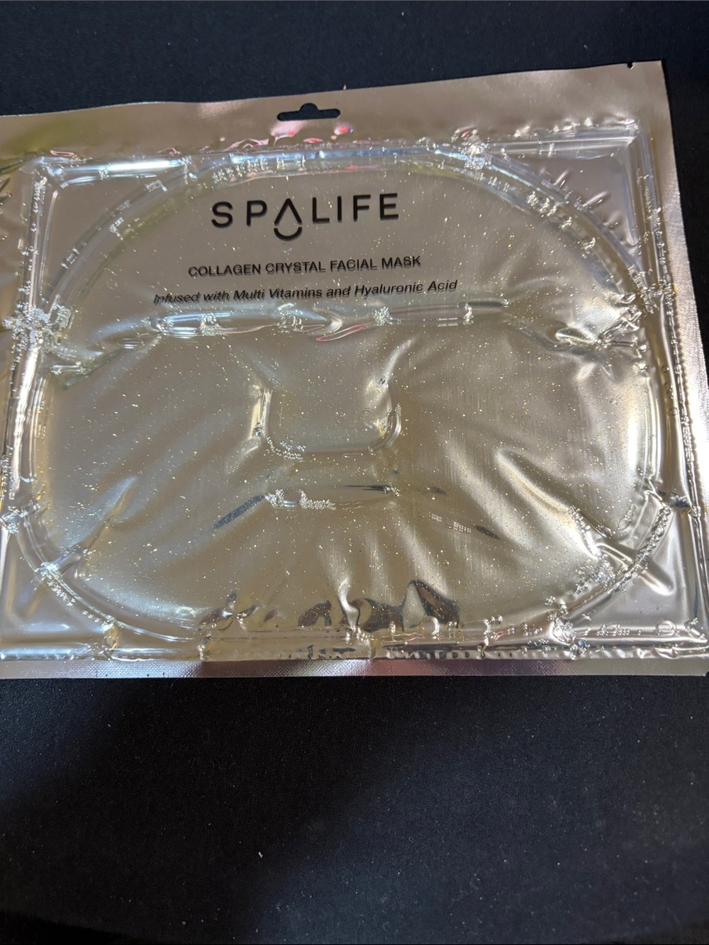 SpaLife Collagen Crystal Facial Mask New In Sealed Package